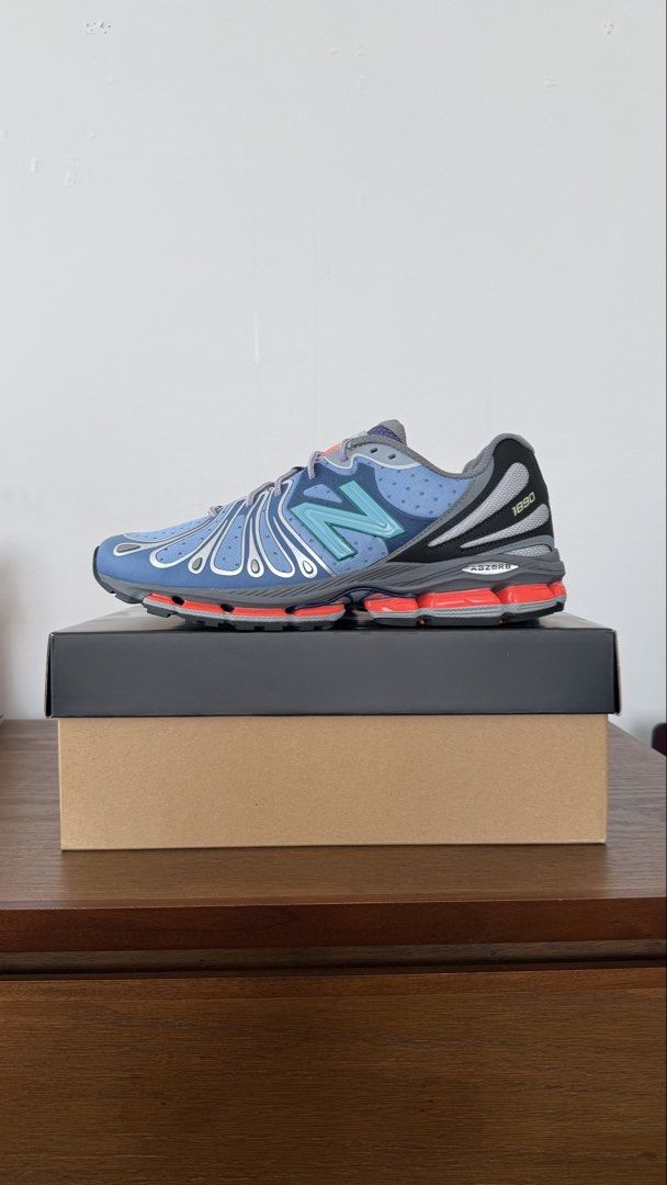 New Balance 1890 Action Bronson "Baklava" (Category: Sneakers) located in Manila. Submitted by 1carlob (Listing ID 1462913576, Image 1). Description: - New Balance 1890 x Action Bronson Collaboration - "Baklava" Colorway: Blue, black, and red accents - Style: Running Shoes - Size: US 10 / UK 9.5 / EUR 44 - Condition: Comes with Original Box US Men’s 10 Used once, can pass as BNDS. Comes with original box .