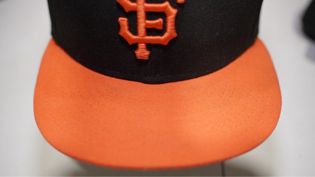 NEW ERA SF GIANTS 59FIFTY ROUND CAP (Category: Caps & Hats) located in Butuan. Submitted by 085skatethriftshop (Listing ID 1463039542, Image 2). Description: NEW ERA 59FIFTY SF GIANST ROUND CAP SIZE: 7 1/4 57.7CM ISSUE: SWEAT STAIN ON TOP BRIM / NEED WASH.