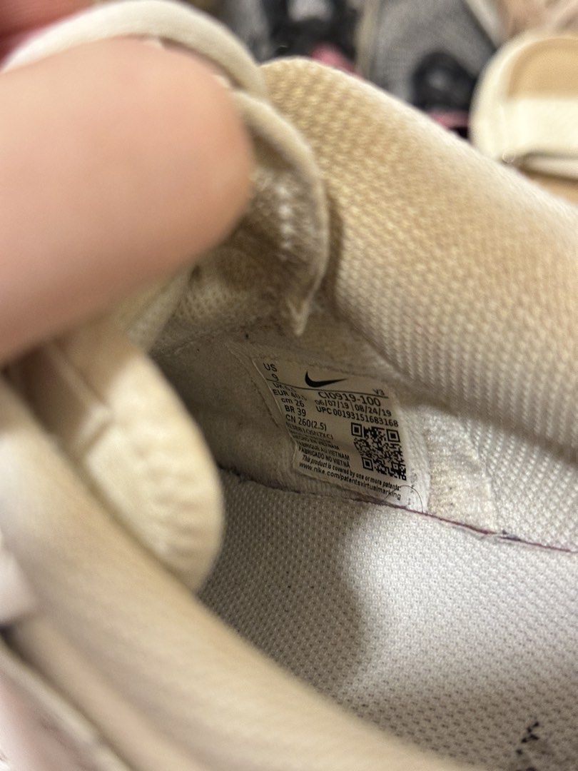 [NIKE] air force 1 (Category: Sneakers) located in Cainta. Submitted by m4tchyyy (Listing ID 1463026921, Image 3). Description: 🌀 size 9 🌀 needs cleaning! 🌀 will be shipped in a random shoe box 🍀 mop: gcash or bdo 🍀 mod: j&t, ggx, or same day delivery within mm.