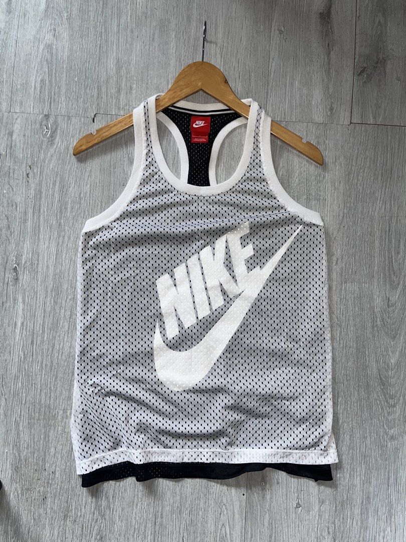 Nike Double Mesh Sando (Category: Activewear) located in San Pedro. Submitted by re_value.ph (Listing ID 1462921060, Image 1). Description: Bought in Taiwan Bnew condi Once used size Large Womens.