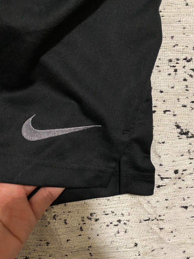 Nike Dri-Fit Black Athletic Shorts Size M (Category: Shorts) located in Pandi. Submitted by nitrogenbomb-999 (Listing ID 1463074499, Image 2). Description: - Black Nike Dri-Fit Shorts - Embroidered swoosh - Size: Medium on tag (adjustable) - Features: Elastic waistband with drawstring - Ideal for: Workouts and casual wear - Origin: Made in Thailand - Condition: Good, ready for a new owner.