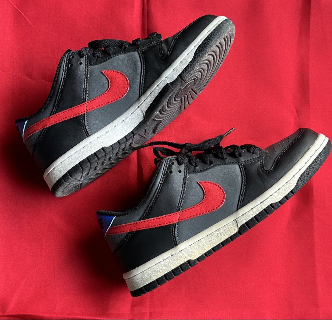 Nike Dunk Low Spider-Verse (GS) (Category: Sneakers) located in Quezon City. Submitted by donski_martie (Listing ID 1463007710, Image 2). Description: Nike Dunk Low Spider-Verse (GS) GS 5.5Y / EUR 38 / 24 cm Original Nike Lady-owned. With acrylic shoe box P 1,800 (SRP P 4,195) RFS: decluttering, no longer used Meet-ups in Quezon City — Maginhawa area, Matalino area, Malingap area, UP Diliman area, Anonas area, Eton Centris Walk (Starbucks area) O