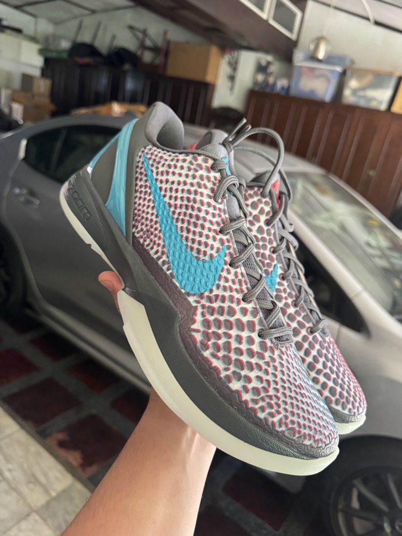 Nike Kobe VI 3D (Category: Sneakers) located in Quezon City. Submitted by chriscats24 (Listing ID 1463040848, Image 1). Description: - Nike Kobe VI Protro 3d - Size: 11 US Men's - Comes with original box - Includes 3d glass Item from Quezon City Mindanao Ave Payment gcash or bpi qr Ship lalamove/lbc/jrs .