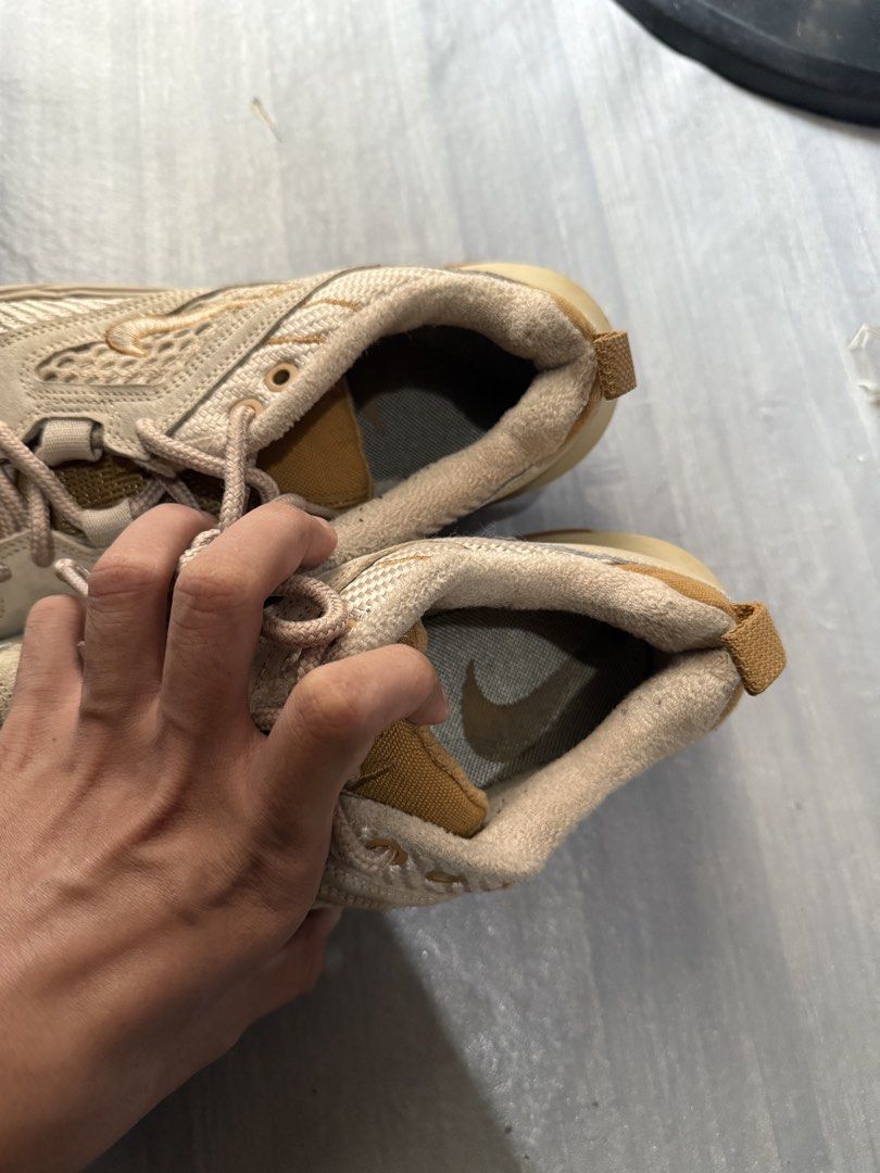 Nike M2K Tekno SP "Linen" Sneakers (Category: Sneakers) located in Cagayan de Oro. Submitted by twice.but.nice.blackmarket (Listing ID 1462889264, Image 3). Description: Excellent condition No issues ! Size : US 9.5 / UK 8.5 / EUR 43 / CM 27.5 On tag! Embroidered all swoosh logo’s featuring a chunky beige and tan leather-and-mesh upper with gum rubber outsoles..