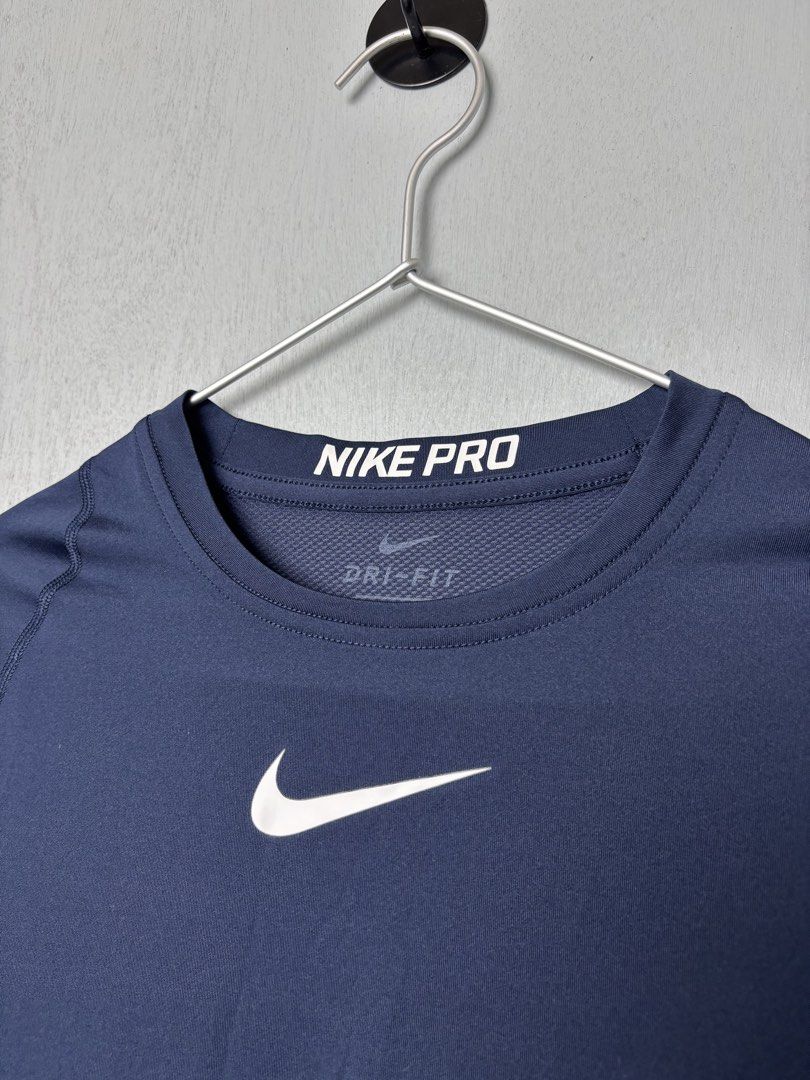 Nike Pro Dri Fit Compression L/S Shirt (Category: Activewear) located in Mandaluyong City. Submitted by fellas_ph (Listing ID 1463040825, Image 3). Description: Excellent condition No issues Size S 16" Width 27" Length.