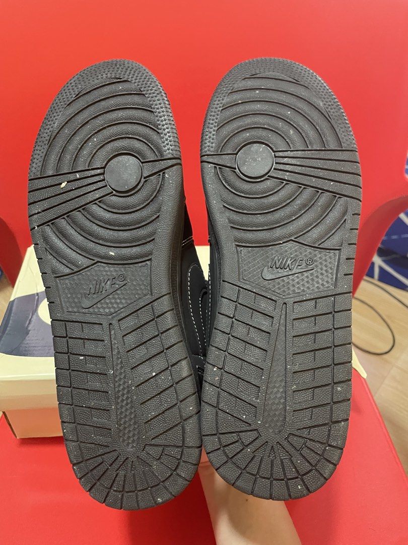 Nike Shoes (Category: Sneakers) located in Taguig. Submitted by thriftdripph (Listing ID 1462923653, Image 3). Description: Travis Scott Phantom Black with box US 9.5 .