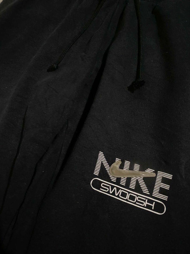 Nike Swoosh Fleece (Category: Joggers) located in Pagadian. Submitted by romenallauderes (Listing ID 1463046534, Image 2). Description: Nike Swoosh Fleece Waist: 30 - 32 Excellent Condition 10/10 Color Rate No issues.