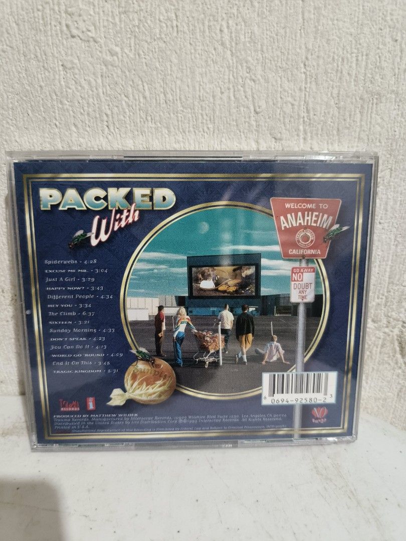 No Doubt - Tragic Kingdom CD (Category: CDs & DVDs) located in Bacolod City. Submitted by room_reset_finds (Listing ID 1463016906, Image 2). Description: Preloved CDs and stored for years, so please manage expectations. Overall condition may vary depending on the item. ‎ ‎• May have light scratches, scuffs, or marks from use but still playable ‎• Booklet may have light folds, creases, or small marks ‎•Jewel case may have scratches or scuffs ‎ ‎Ov