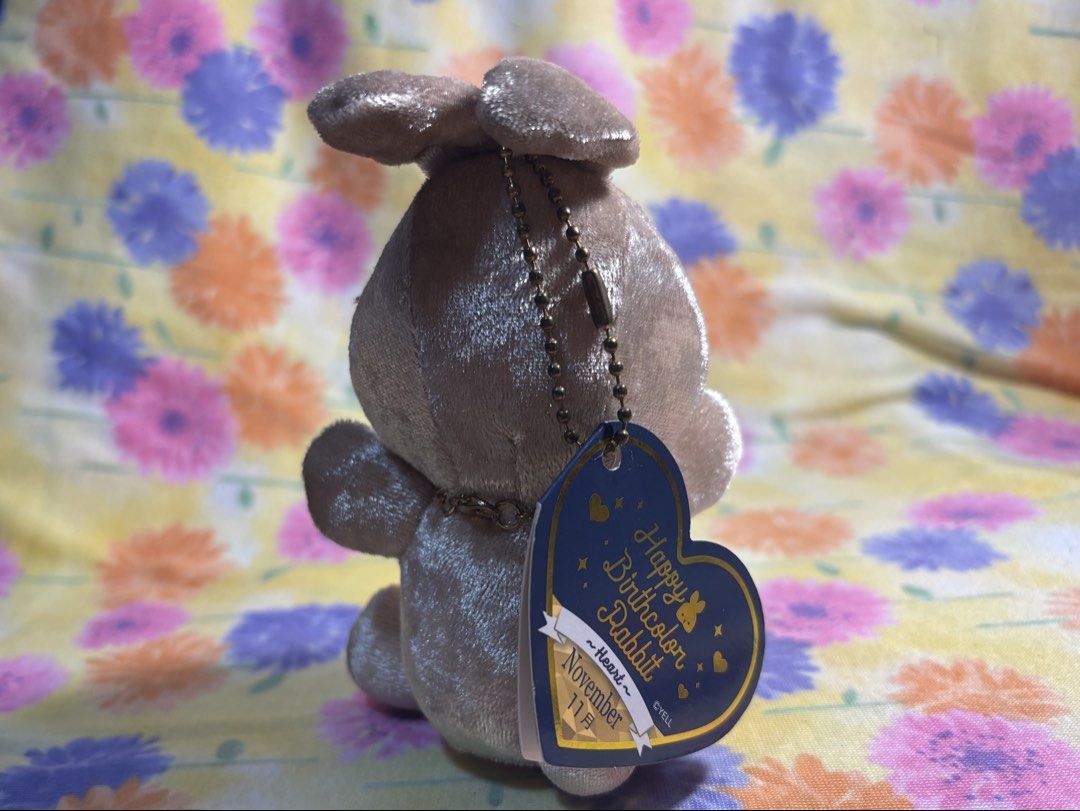 November Birthcolor Rabbit with tag (Category: Designer & Blind Box Toys) located in Calamba. Submitted by cur8d (Listing ID 1463112570, Image 1). Description: .