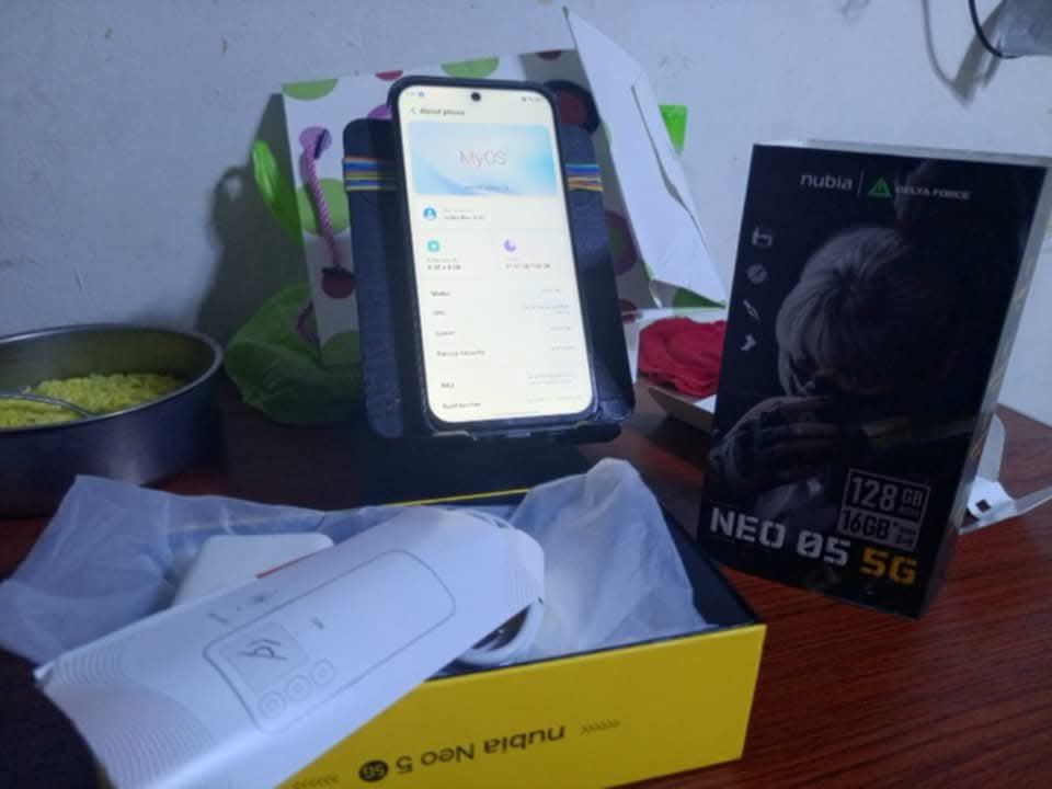 Nubia Neo 5 5G (Category: Android Others) located in Manila. Submitted by nazndv (Listing ID 1463035807, Image 1). Description: 📱 FOR SALE OR SWAP Nubia Neo 5 5G 💛🎮 🔥 8GB RAM + 8GB Extended RAM 💾 128GB Storage — ⚡ T9300 Octa-Core | up to 2.7GHz 📱 1940 ×900 Display 🔋 6050mAh Battery 🤖 Android 16 / MyOS ✨ RGB Gaming Design 📶 5G Ready 🎮 Perfect for gaming, school, social media, and everyday use Big screen! .