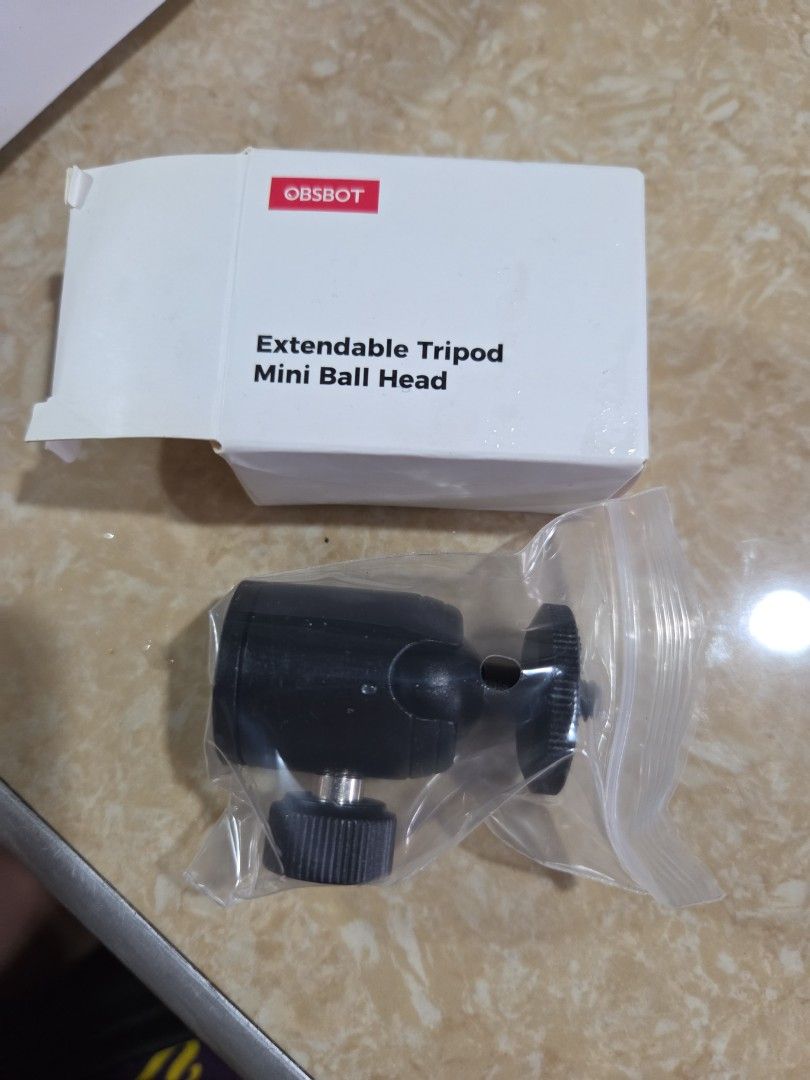 obsbot tripod mini ball head (Category: Cameras) located in Taguig. Submitted by Sai100 (Listing ID 1462922849, Image 2). Description: OBSBOT EXTENDABLE TRIPOD MINI BALL HEAD Original Price: Php700.