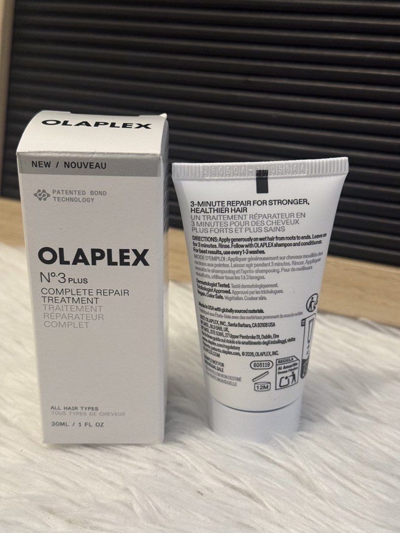 Olaplex no. 3 Plus Complete Repair Treatment (Category: Hair) located in Quezon City. Submitted by quirksandcurls (Listing ID 1462968379, Image 2). Description: .