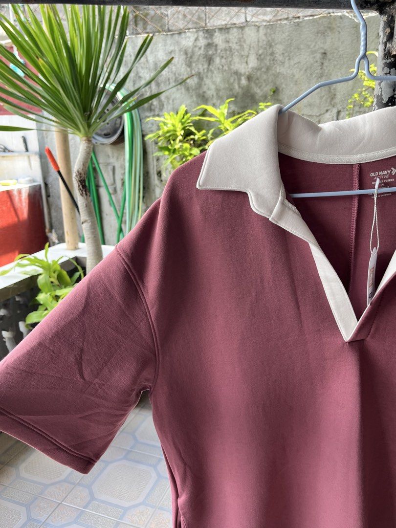 Old Navy Active Dress (Category: Dresses) located in Dinalupihan. Submitted by penaflorcj (Listing ID 1462898348, Image 2). Description: - Burgundy Old Navy Active dress - White collar and short sleeves - Convenient side pockets - Made from soft fleece material rfs: decluttering *sale price + discount when you buy more than 2 items.