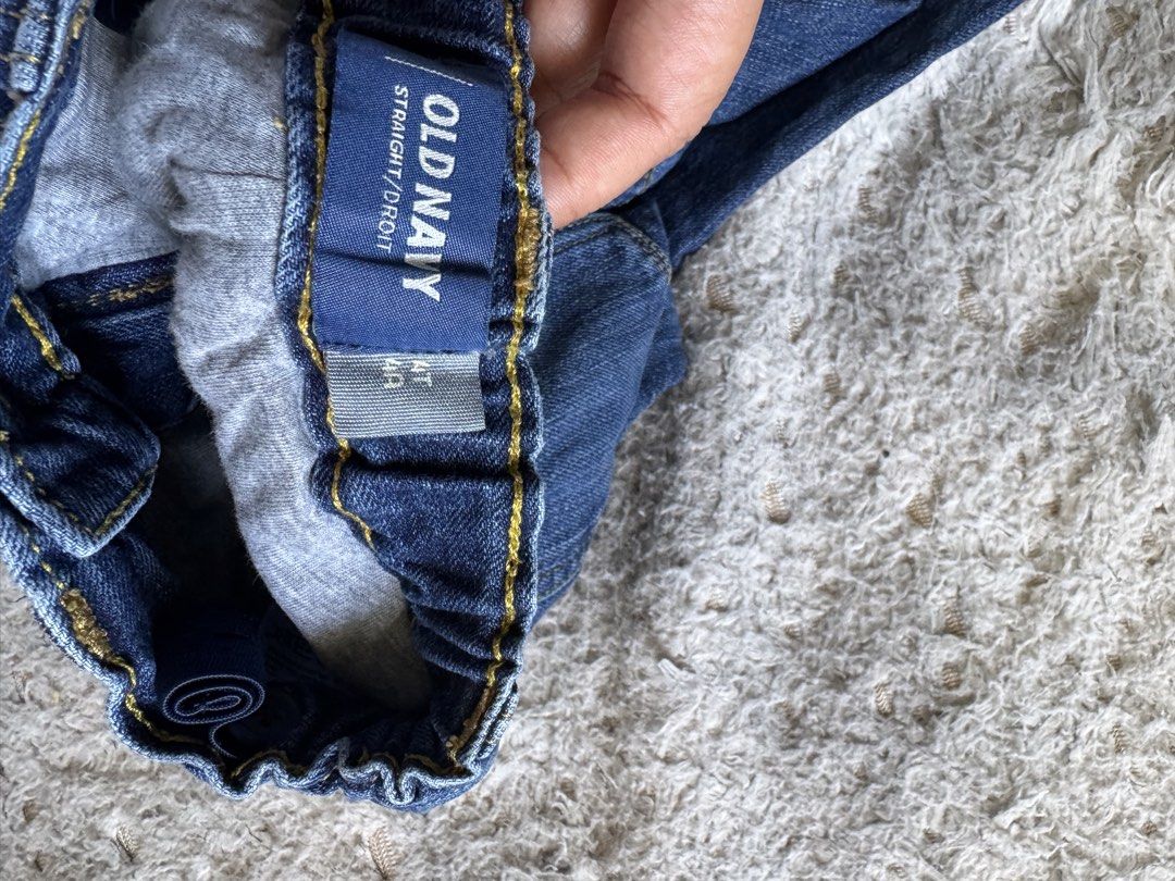 Old Navy Denim Pants (Category: Babies & Kids Fashion) located in Mandaluyong City. Submitted by 1hapimaki (Listing ID 1463100627, Image 2). Description: 4t size.