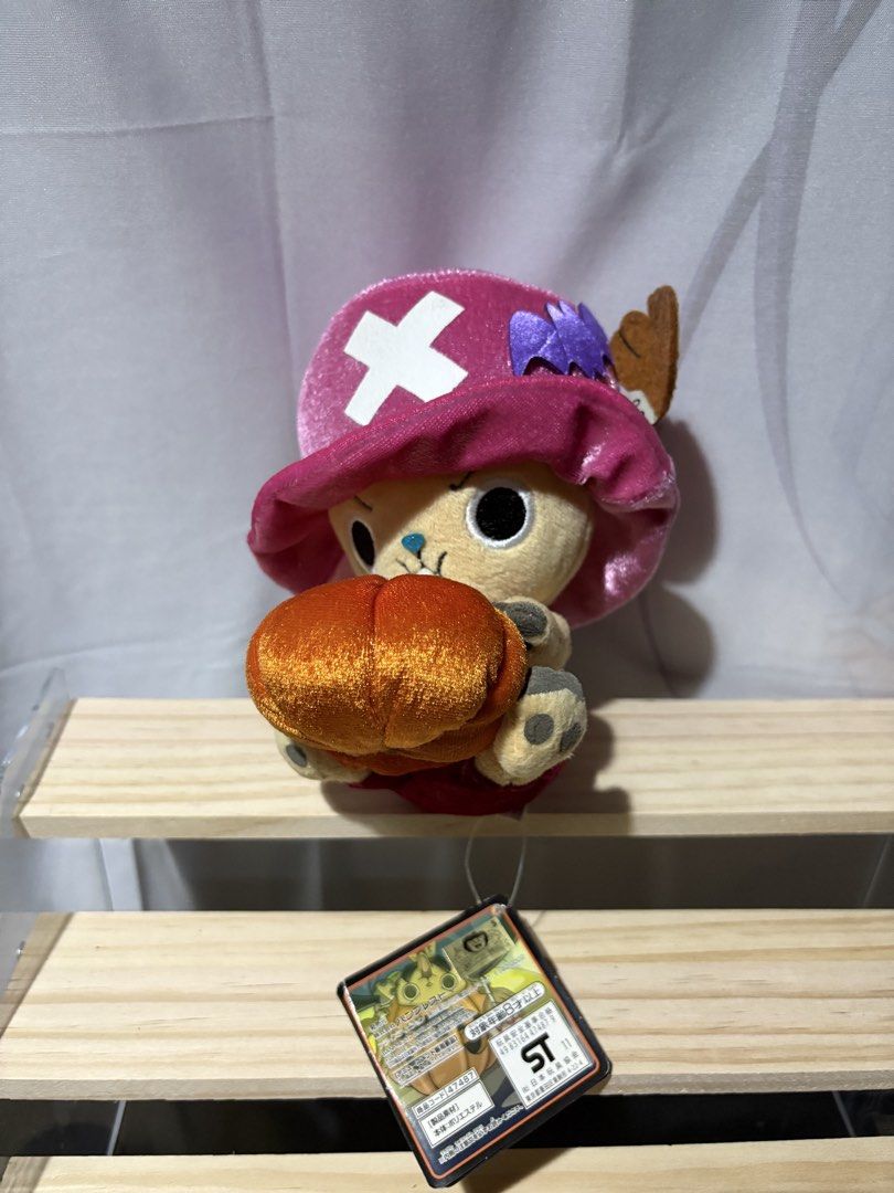 One Piece Chopper Plush Toy with Pumpkin (Category: Plushies & Soft Toys) located in Binan City. Submitted by treasurejoycollection (Listing ID 1463064758, Image 2). Description: .