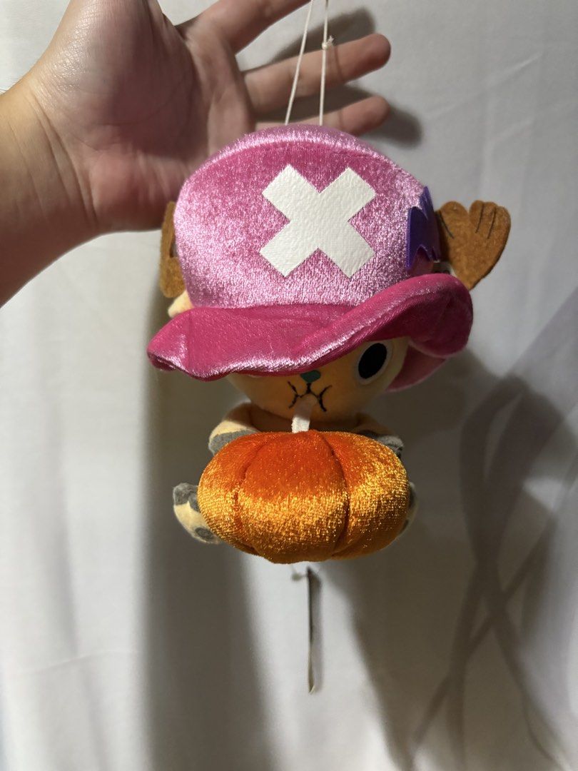 One Piece Chopper Plush Toy with Pumpkin (Category: Plushies & Soft Toys) located in Binan City. Submitted by treasurejoycollection (Listing ID 1463064758, Image 1). Description: .