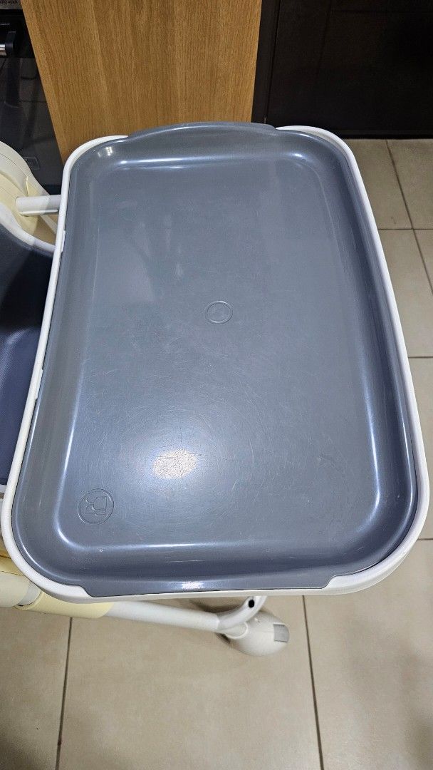 Oribel Cocoon High Chair (Gray) (Category: Baby High Chairs) located in Quezon City. Submitted by littlest_loot (Listing ID 1463015414, Image 2). Description: - Brand: Oribel - Model: Cocoon High Chair - Color: Gray - Condition: Gently Used - Features: Easy to clean, removable tray, comfortable and safe design - Ideal for: Baby seat (and can be reclined), also for Baby/Toddler's mealtime. Can be used for a long time. From newborn to toddlerhood. 