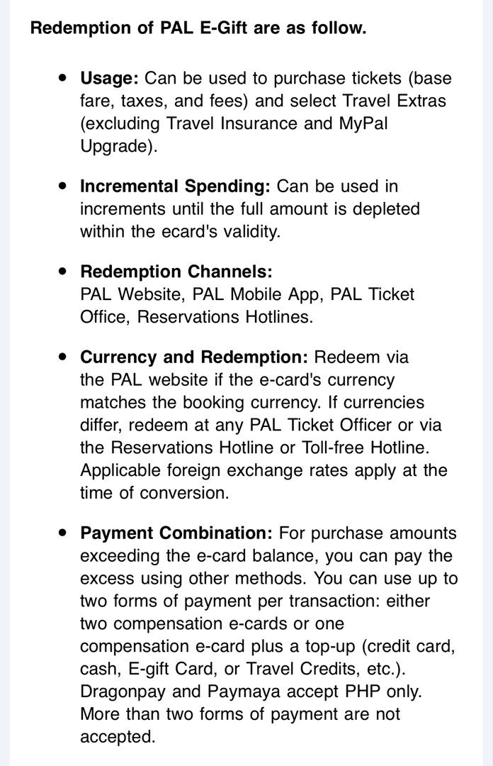 PAL e-voucher (Category: Flights & Overseas Attractions) located in Manila. Submitted by katanna07056398 (Listing ID 1463026446, Image 3). Description: Hello! Selling my compensation e-voucher ticket from PAL. .