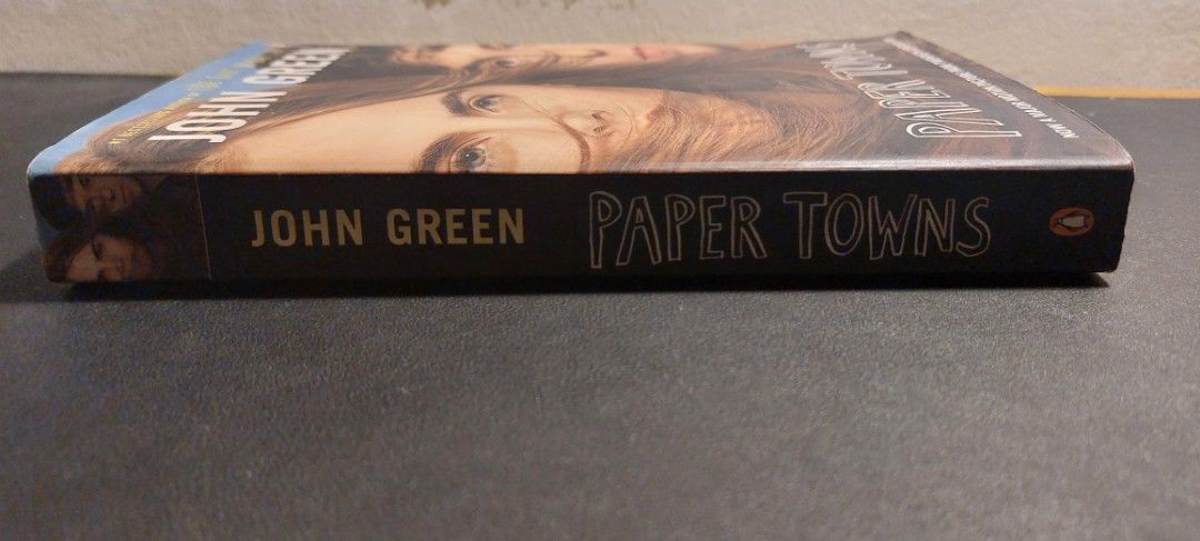 Paper Towns by John Green YA Book (Category: Storybooks) located in Santa Rosa. Submitted by salicon (Listing ID 1462982878, Image 3). Description: - Bestselling novel 'Paper Towns' by John Green. - Winner of the Edgar Award. - Adapted into a major motion picture by Twentieth Century Fox. - A must-have for fans of John Green and compelling stories..
