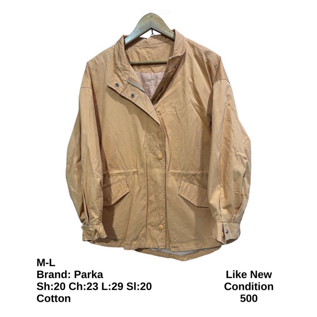 Parka Casual Jacket (Category: Coats, Jackets and Outerwear) located in Bulacan. Submitted by rlemonfashionshop (Listing ID 1463038090, Image 1). Description: Premium Class Quality Items. Actual Item on Photo with Good/Mint Condition. Message us for inquiries, more information and confirmation. Wash before wearing. Thank you so much..