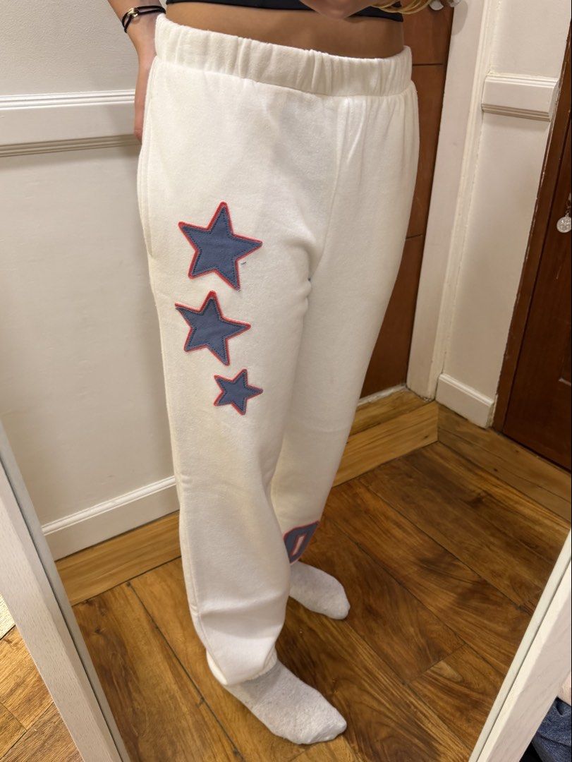 patchwork sweatpants (Category: Other Bottoms) located in Manila. Submitted by beysclosett (Listing ID 1463021212, Image 2). Description: - brand new / never used - bought from Macy’s in Guam - super soft and comfy! .