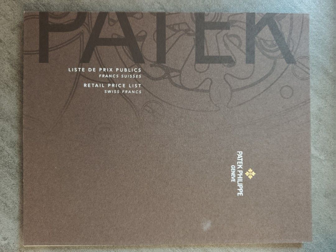 Patek Philippe 錶目錄 2015 2022 （分類：雜誌）位於 Hong Kong。 由 edwinwmy57345 提交（商品編號 1462995376，圖片 3）。簡介： 呢度有幾本 Patek Philippe 嘅目錄，有 2015 年 Baselworld 同埋 Collection，仲有 2022 年 Collection。另外仲有一本 2010-2011 年嘅價目表。全部都係原裝正版，收藏家必備。。