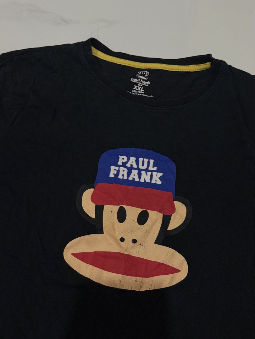 Paul Frank Graphic Tee (Category: Tshirts & Polo Shirts ) located in Caloocan City. Submitted by lovedbyzee (Listing ID 1463100284, Image 2). Description: Paul Frank “Julius The Monkey” Graphic Tee in Black Measurements: • Length: 27 inches • Width: 21 inches Condition / Flaws • Pre-owned • Has light washable residue on the fabric (can easily be cleaned or washed out) ୨୧ 𝑳𝒐𝒄𝒂𝒕𝒊𝒐𝒏: North Caloocan ୨୧ 𝑫𝒆𝒍𝒊𝒗𝒆𝒓𝒚: J&T / Lalamove ୨୧ 𝑷𝒂