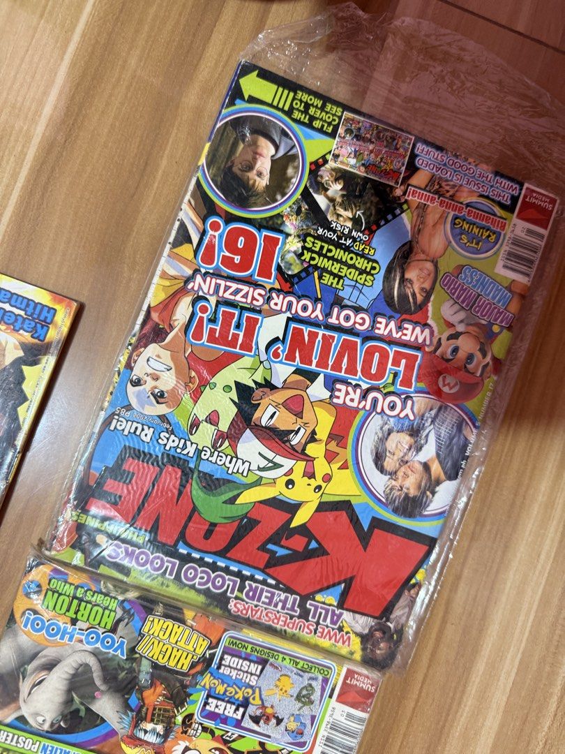[per piece] K-Zone & Wicked Fun Magazines Bundle (Category: Magazines) located in Manila. Submitted by pinkmd (Listing ID 1462926314, Image 1). Description: - Bundle includes K-Zone and Wicked Fun magazines. - Sourced from the Philippines. - Content features anime, video games, and local celebrities. - Ideal for collectors and fans of the magazines..