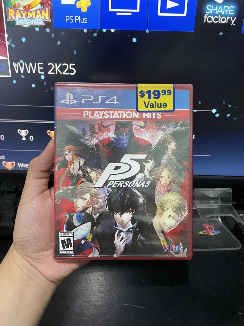 Persona 5 (Sealed) PS4 Game (Category: PlayStation) located in Caloocan City. Submitted by gedolaco (Listing ID 1462928249, Image 1). Description: Playstation 4 Game FOR SALE PREFERRED MOP: GCASH LOCATION: South Caloocan City (Near Monumento) Meet up: SM Grand Central *Can do Lalamove/LBC (Buyer shoulders the fee).