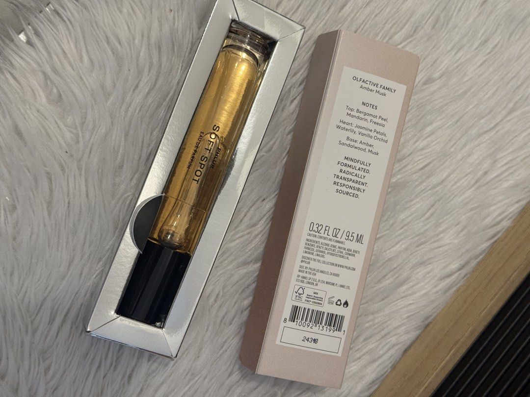 Phlur soft spot perfume (Category: Fragrance & Deodorants) located in Quezon City. Submitted by quirksandcurls (Listing ID 1462969242, Image 2). Description: .