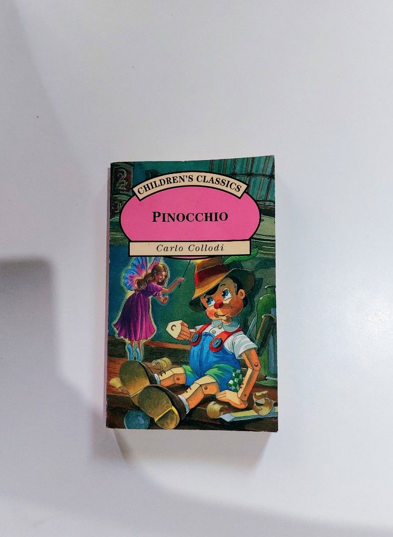 Pinocchio by Carlo Collodi (Category: Storybooks) located in Tanauan. Submitted by solanaclassics (Listing ID 1462921924, Image 1). Description: 📚 major bookshelf clean out / clearance sale ~ — RFS: decluttering my bookshelves and switching to digital books — MOP: Gcash | fast shipping *feel free to send a message if you wish to negotiate the price :).