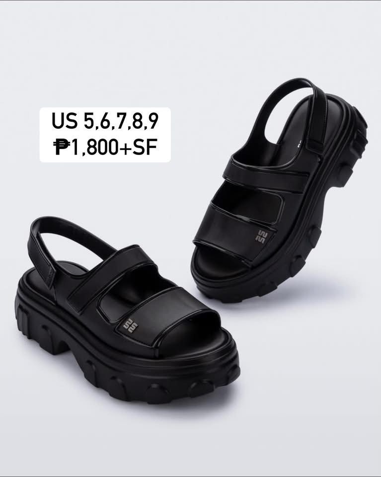 Platform Sandals Available in Multiple Colors and Sizes (Category: Wedges) located in Rizal. Submitted by nacionmary47082 (Listing ID 1463068039, Image 1). Description: Melisssaa Ella Move Pre Order EDT Wednesday Full payment Mine Now Pay Now.