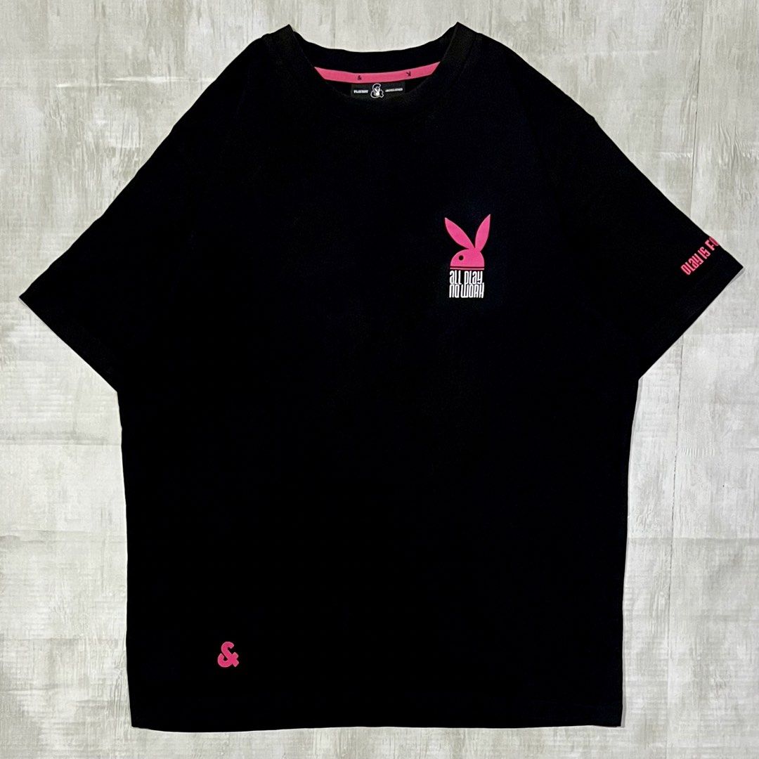 PLAYBOY x JACK&JONES (Category: Tshirts & Polo Shirts ) located in Manila. Submitted by rosejulieeen (Listing ID 1463103197, Image 2). Description: 🎱PLAYBOY x JACK&JONES •Size: XXL •Dimes: W23 - L29 •No issue - In good using condition 📍Location: Baesa, Quezon City ⚠️ 𝐏𝐥𝐞𝐚𝐬𝐞 𝐝𝐨 𝐧𝐨𝐭 𝐨𝐫𝐝𝐞𝐫 𝐢𝐟 𝐲𝐨𝐮 𝐜𝐚𝐧𝐧𝐨𝐭 𝐩𝐚𝐲 𝐨𝐧 𝐭𝐢𝐦𝐞 ⚠️ 𝐏𝐚𝐲𝐦𝐞𝐧𝐭 𝟏𝐬𝐭. 𝐍𝐎 𝐂𝐎𝐃.