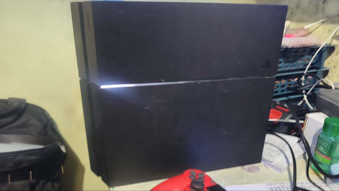 PlayStation 4 Console Bundle with Multiple NBA 2K Games (Category: PlayStation) located in Calasiao. Submitted by kielsthrift (Listing ID 1463108499, Image 2). Description: PlayStation 4 (PS4) console 1 TB Controllers: Three distinct DualShock Free 💿 Physical Games (PS4) Grand Theft Auto V (Premium Edition) NBA 2K16 NBA 2K19 NBA 2K20 NBA 2K23 NBA 2K24 EA Sports UFC 2 Free: HDMI Cord Price: 20k lahat na po.