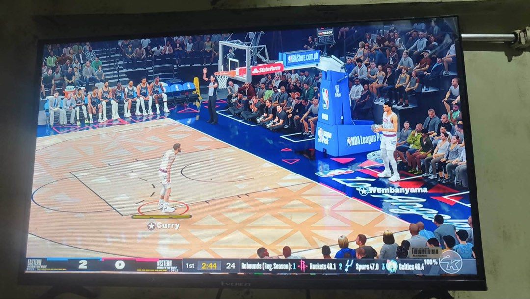 PlayStation 4 Console Bundle with Multiple NBA 2K Games (Category: PlayStation) located in Calasiao. Submitted by kielsthrift (Listing ID 1463108499, Image 3). Description: PlayStation 4 (PS4) console 1 TB Controllers: Three distinct DualShock Free 💿 Physical Games (PS4) Grand Theft Auto V (Premium Edition) NBA 2K16 NBA 2K19 NBA 2K20 NBA 2K23 NBA 2K24 EA Sports UFC 2 Free: HDMI Cord Price: 20k lahat na po.