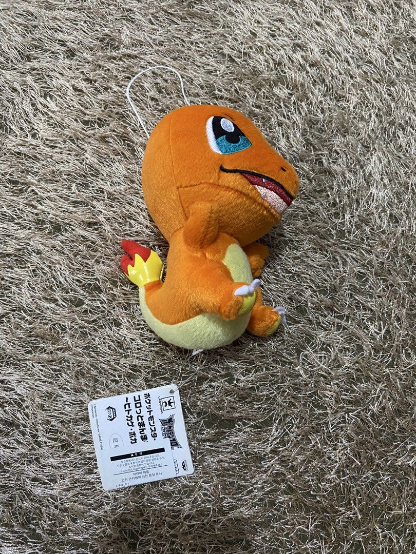 Pokemon Charmander Banpresto Plush Toy (Category: Plushies & Soft Toys) located in Bulacan. Submitted by rich2545 (Listing ID 1462900816, Image 1). Description: - Authentic Banpresto Charmander plush - Brand new with tags still attached - Perfect for Pokemon enthusiasts and collectors - Ideal size for display or cuddling - A must-have fiery friend!.