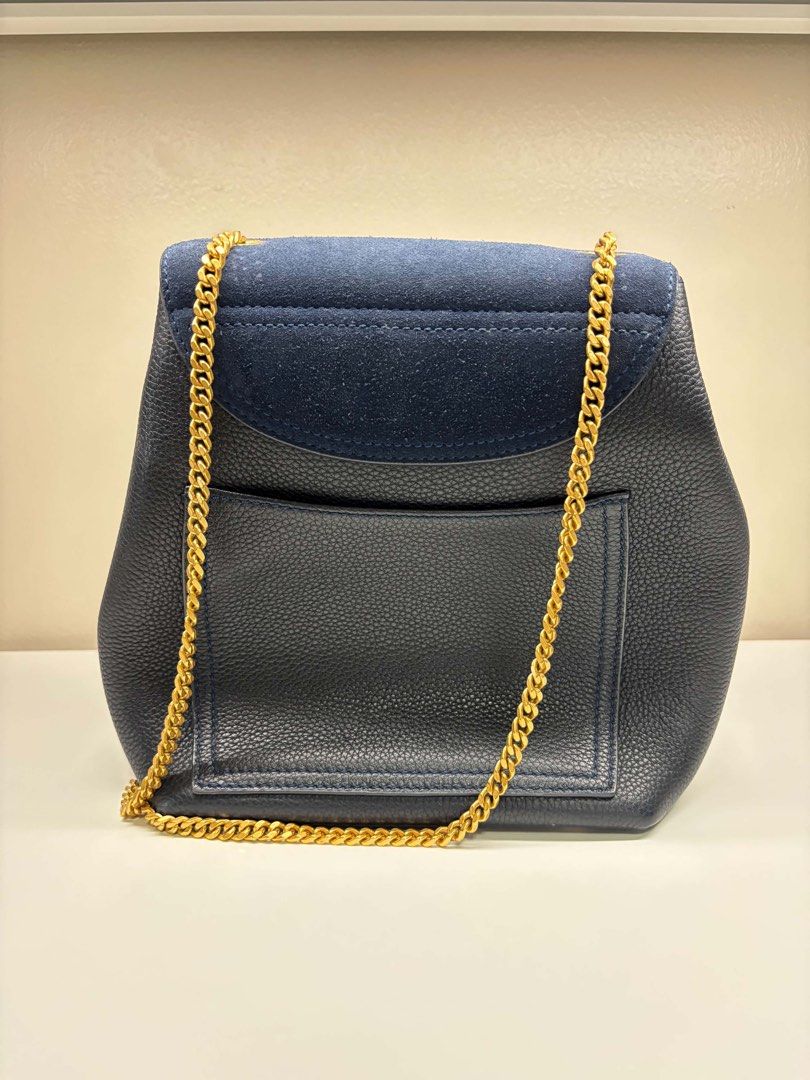 Polene (Category: Luxury Bags & Wallets) located in Quezon City. Submitted by jennieymatareb (Listing ID 1462930820, Image 3). Description: Polene Blue Clean interior Used twice Dustbag only ₱18000.