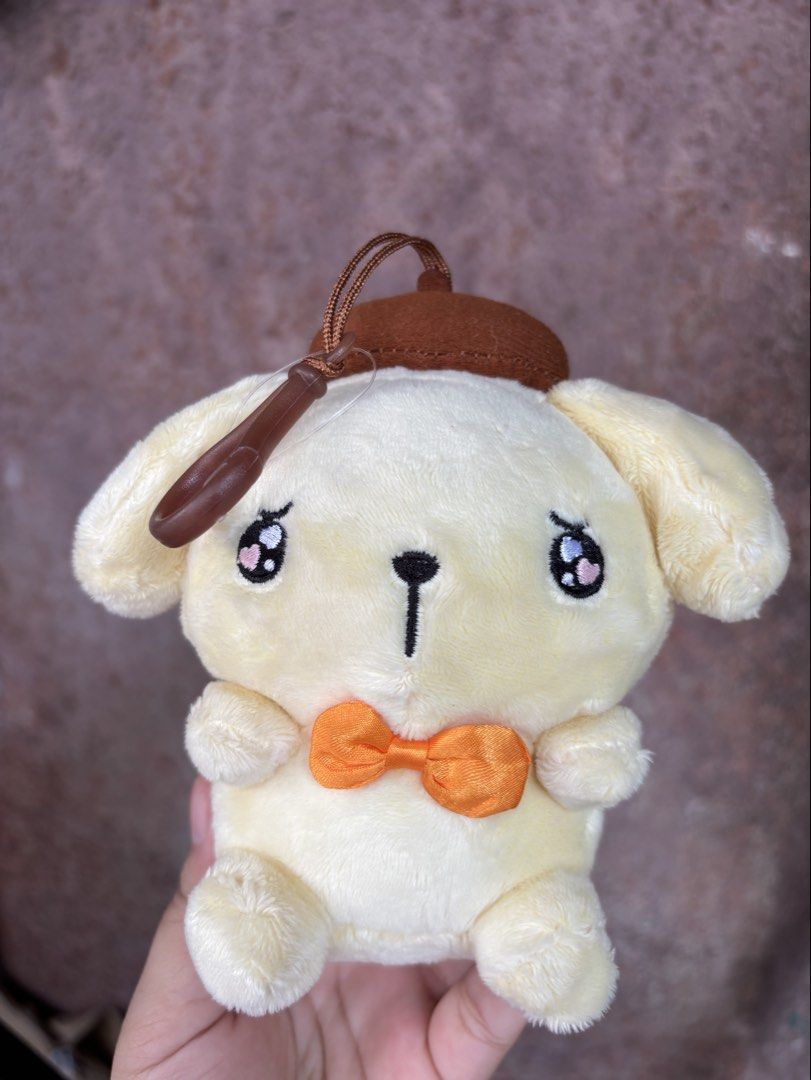 Pompompurin Charm (Category: Character Goods) located in Manila. Submitted by pmpmprn (Listing ID 1462896846, Image 2). Description: Authentic Sanrio License Pompompurin Bag Charm.