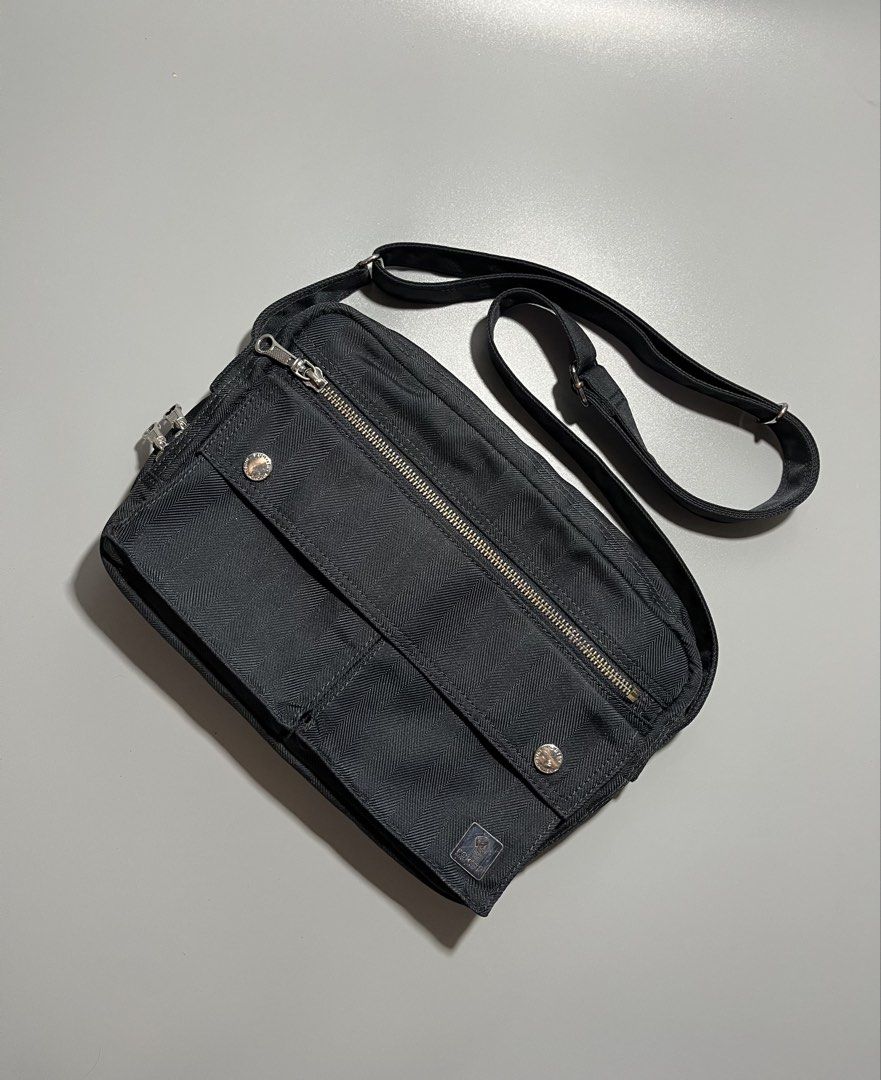 PORTER Mori 2 Shoulder Bag (Category: Sling Bags) located in Caloocan City. Submitted by jvn_23 (Listing ID 1463011349, Image 2). Description: PORTER Mori 2 Shoulder Bag Authentic/Legit💯 Excellent Condition 📍 No issue❗️ Color rate: 10/10📍 Dimes: 8” Length 12” Width Color may vary due to lighting..