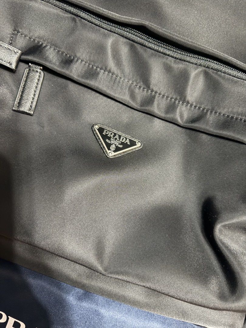 Prada - Nylon Backpack (Category: Backpacks) located in Cavite. Submitted by commoncourtesy (Listing ID 1463099027, Image 2). Description: With dustbag Self authentication.