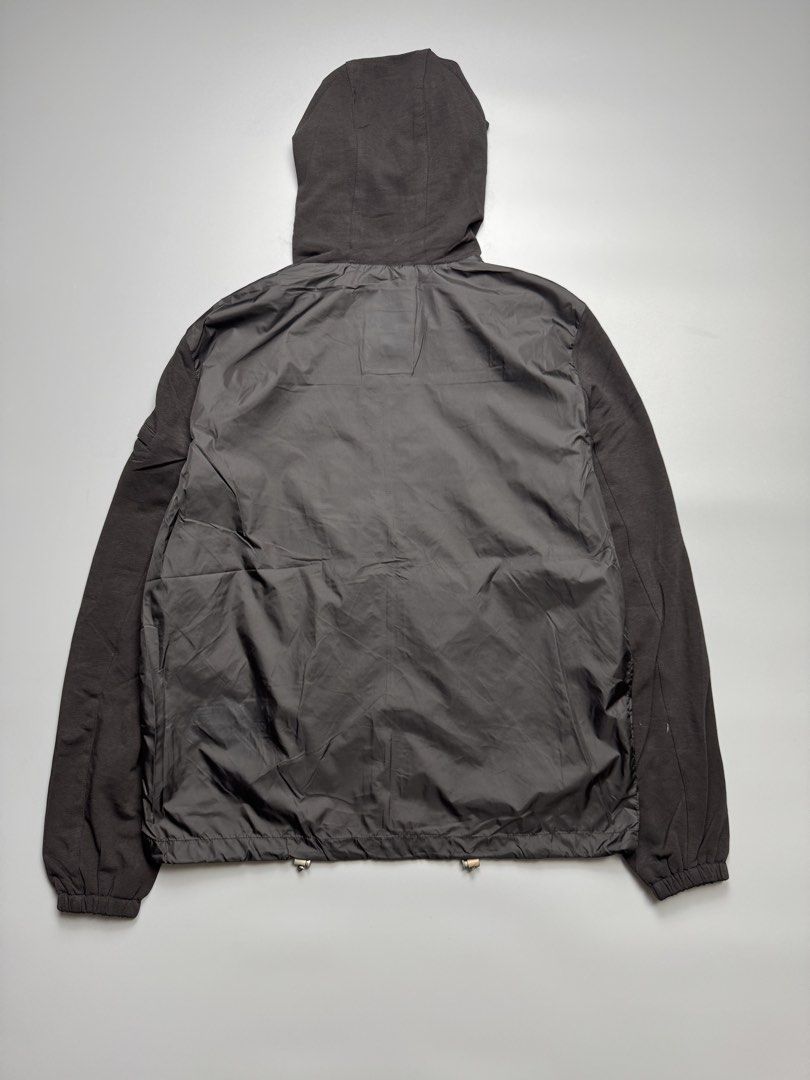 Prada - Nylon Hoodie Zip up Jacket (Category: Luxury Apparel) located in Quezon City. Submitted by japon_rose (Listing ID 1462905999, Image 2). Description: READ DESCRIPTION FIRST BEFORE YOU START A DEAL GUARANTEED AUTHENTIC ❗️ Unisex/ Prada - Nylon Hoodie Zip up Jacket Color: Black Size: Medium on tag (Unisex) Length: 26 Width: 21 Shoulder: 17 Sleeves: 26 Hem: 20 (Adjustable string) (MEASURED IT BY INCHES) 9.5/10 overall condition In excellent c