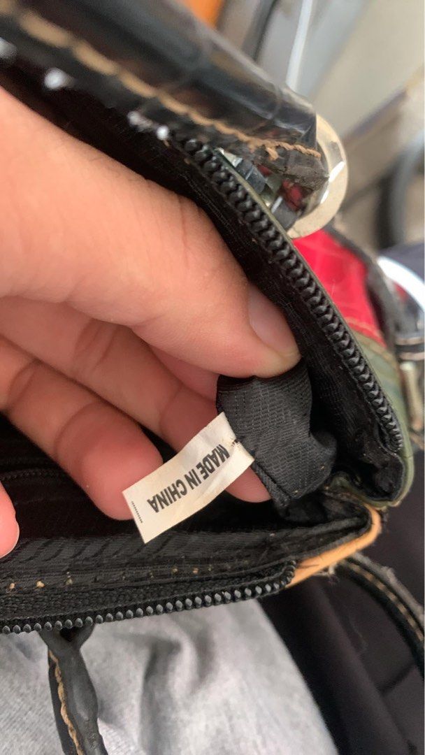 PRADA Multicolor Croc Embossed Satchel Top Handle Zip Lined Pockets (Category: Luxury Bags & Wallets) located in Manila. Submitted by _thrift.clothes._ (Listing ID 1463115045, Image 3). Description: PRADA Multicolor Croc Embossed Satchel Top Handle Zip Lined Pockets.
