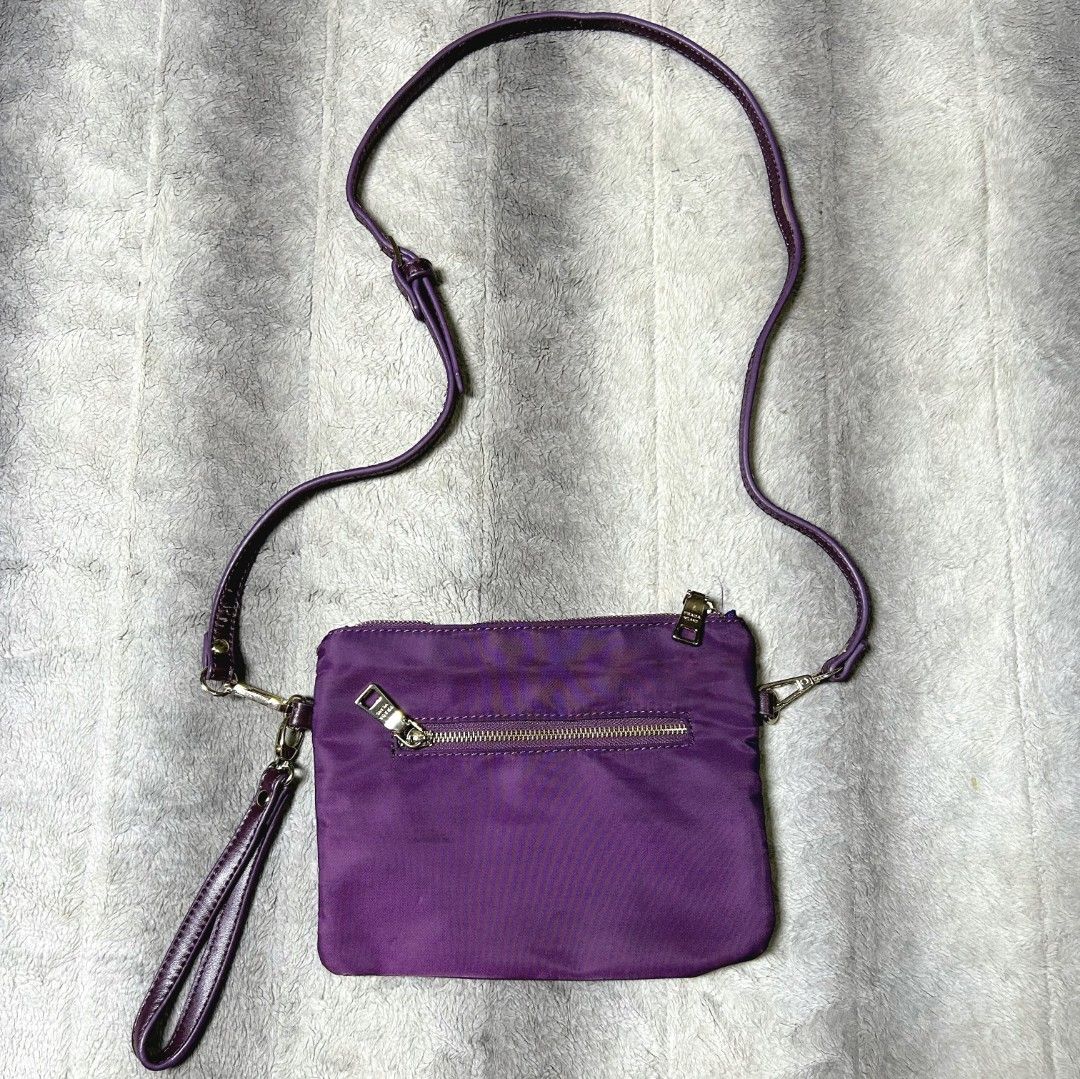 Prada Nylon Sling Bag (Off) (Category: Luxury Bags & Wallets) located in Goa. Submitted by thrift_stylebychristella (Listing ID 1463010985, Image 2). Description: 🛍️600 + SF PAYMENT FIRST VIA GCASH PAYMENT ONLY NO COD 🔹Location: Goa, Camarines Sur 🔹Shipping nationwide via J&T express .