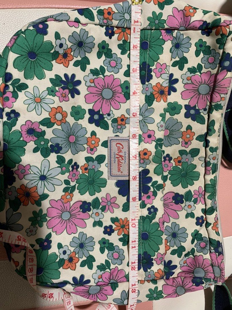 Preloved Cath Kidston sling bag (Category: Cross-body Bags) located in General Trias. Submitted by vpshoppe (Listing ID 1463053293, Image 3). Description: Preoved Cath Kidston sling bag floral design used but not abused with minimal stains inside the bag pls see photos for decluttering.