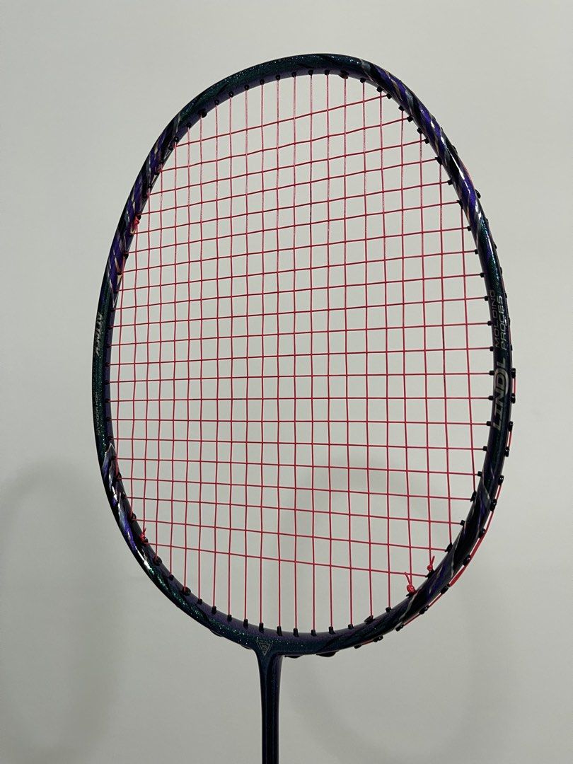 Prind (Category: Racket & Ball Sports) located in Subang Jaya. Submitted by terencechu0513 (Listing ID 1463088936, Image 3). Description: - Striking dark green and purple frame with red strings - Bright pink overgrip on the handle - Perfect for your next game - Selling due to an upgrade.