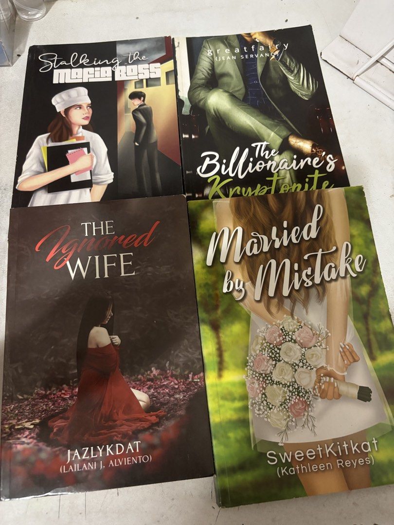 PSICOM BOOK BUNDLE 2 (Category: Storybooks) located in Manila. Submitted by boldmoon_c219be (Listing ID 1463008185, Image 1). Description: The Ignored Wife Married by Mistake The Billionaire’s Kryptonite Stalking the Mafia Boss - All used just once or never (mainly for display only), has a few scratches on the sides coz of being stored too long.
