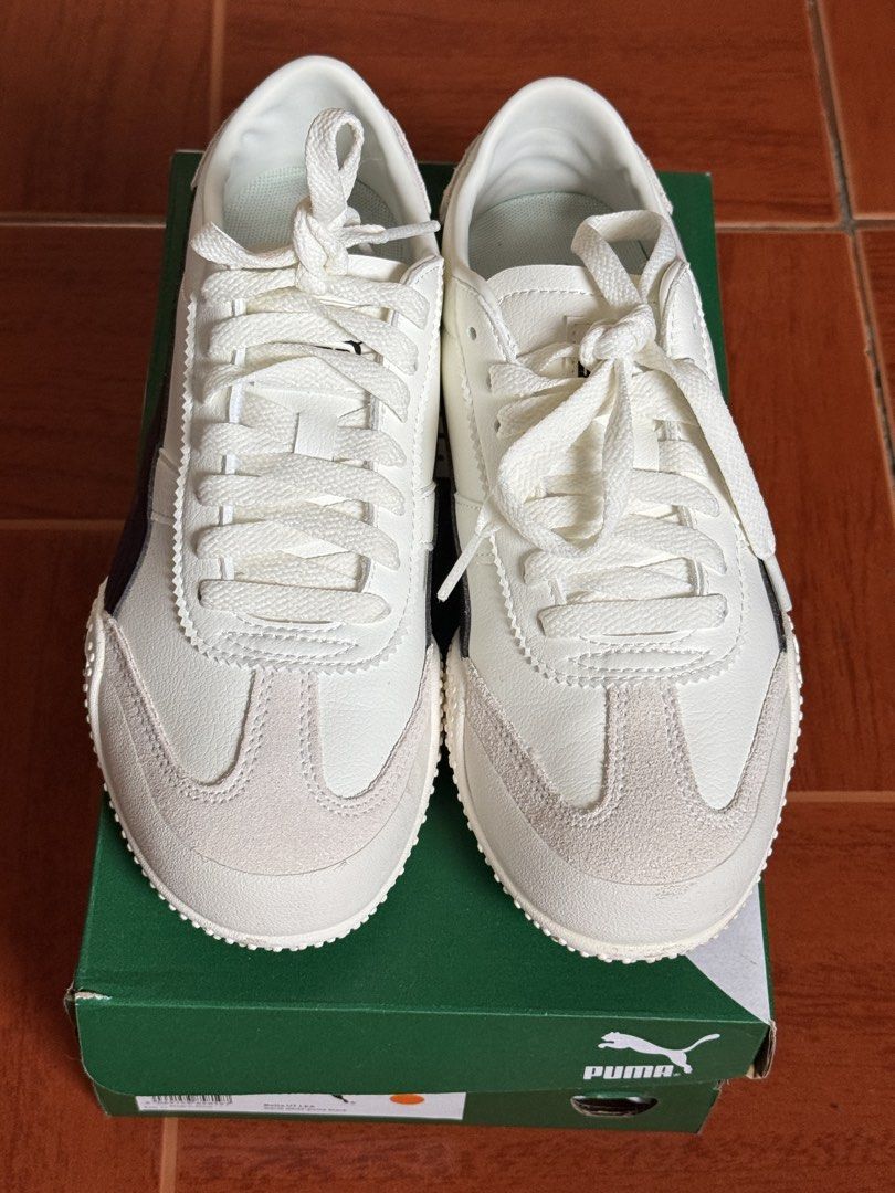 Puma Bella UT LEA Shoes (Size 8) (Category: Sneakers) located in Manila. Submitted by krisstine093124 (Listing ID 1462982949, Image 3). Description: - Puma Bella UT LEA Sneakers - Only worn twice - Size: US Women's 8 (EUR 38.5, UK 5.5, CM 24.5) - RFS: got the wrong size :(( - Comes with original box.