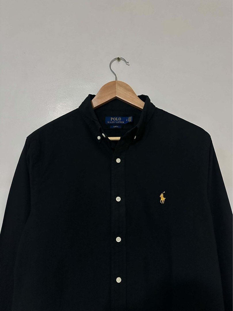 RALPH LAUREN - Black Longsleeve (Category: Formal Shirts) located in Taytay. Submitted by blessedmf (Listing ID 1463024964, Image 2). Description: Condition: 10/10 Brandnew condition Issue: none PM FOR MORE DEETS! You can also hit me on my socials: Instagram - @steezy_bone192o Facebook - Kian Masangcay STRICTLY NO REFUND, NO RETURN & NO EXCHANGE 💸MOP: GCASH / PAY MAYA / CASH.