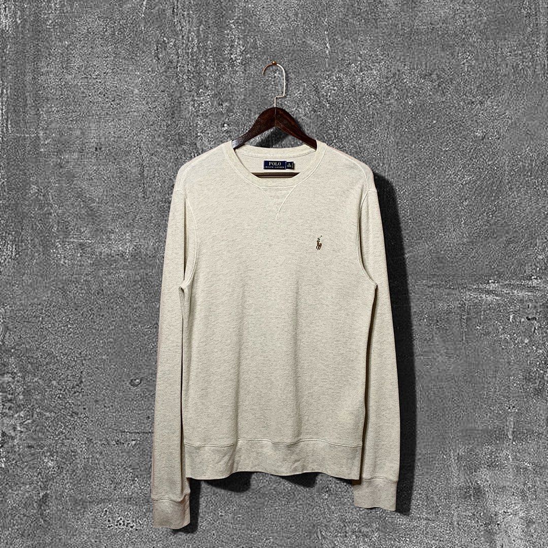 Ralph Lauren RL Beige Knitted Pullover (Category: Formal Shirts) located in Quezon City. Submitted by donklasiko (Listing ID 1463017736, Image 1). Description: Condition: 9.5+/10 Pristine condition Issue: non Refer to the dimension 🤗 PM FOR MORE DETAILS NO RETURN, NO EXCHANGE & NO REFUND! ✅I ALSO ACCEPT TRADE/SWAP TO ANYTHING JUST DROP YOUR OFFER Please manage your expectations, this is a secondhand item. What you see is what you get 😊 💵MOP: G