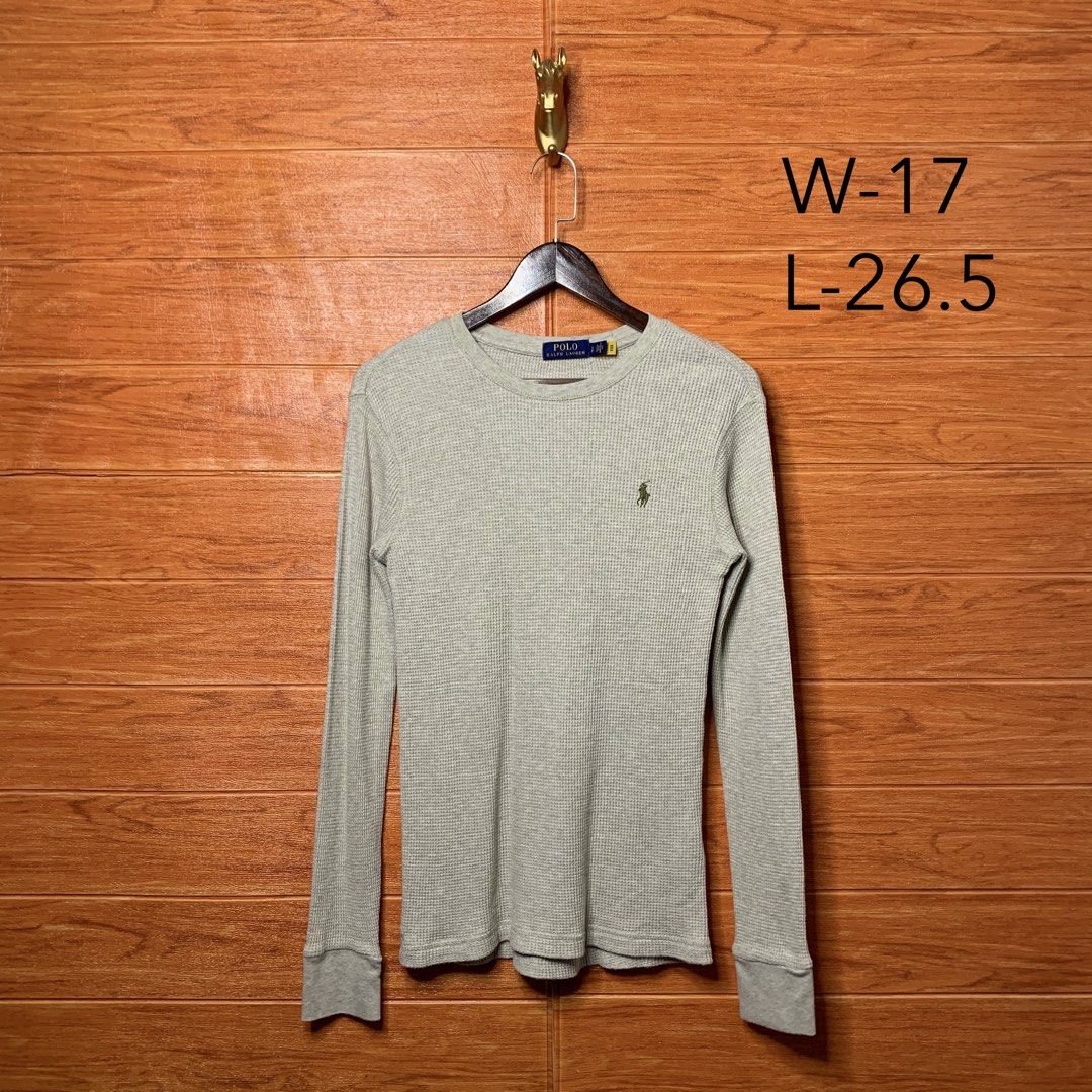 Ralph Lauren RL Beige Waffle Knit Pullover (Category: Tshirts & Polo Shirts ) located in Quezon City. Submitted by donklasiko (Listing ID 1462938666, Image 2). Description: Condition: 9.5+/10 Pristine condition Issue: non Refer to the dimension 🤗 PM FOR MORE DETAILS NO RETURN, NO EXCHANGE & NO REFUND! ✅I ALSO ACCEPT TRADE/SWAP TO ANYTHING JUST DROP YOUR OFFER Please manage your expectations, this is a secondhand item. What you see is what you ge